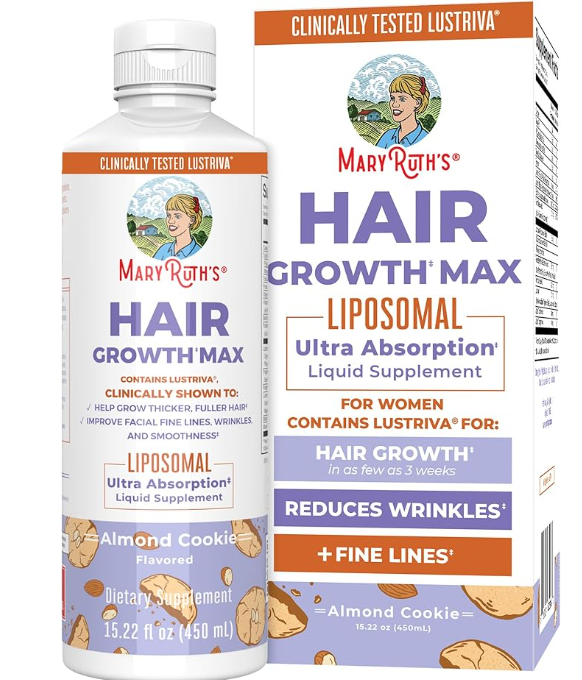 MaryRuth Organics Women’s Hair Growth MAX Liposomal